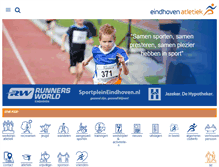 Tablet Screenshot of eindhovenatletiek.nl